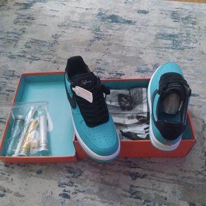 9.5 Tiffany Air force 1s